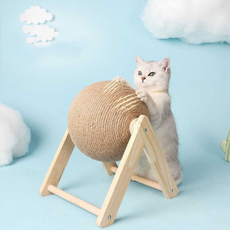 Cat Interactive Toy Scratcher Ball