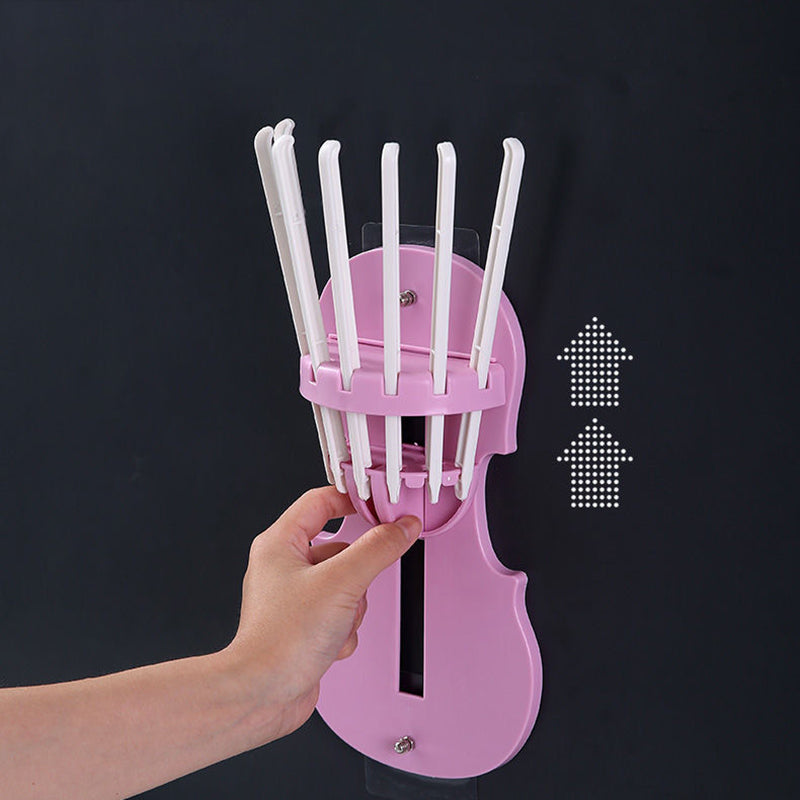 Wall-mounted Retractable Flexible Hanger