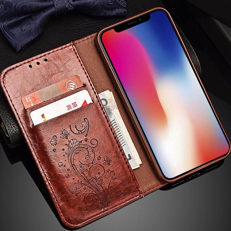 Wallet Leather Flip  Cases For iPhone Models