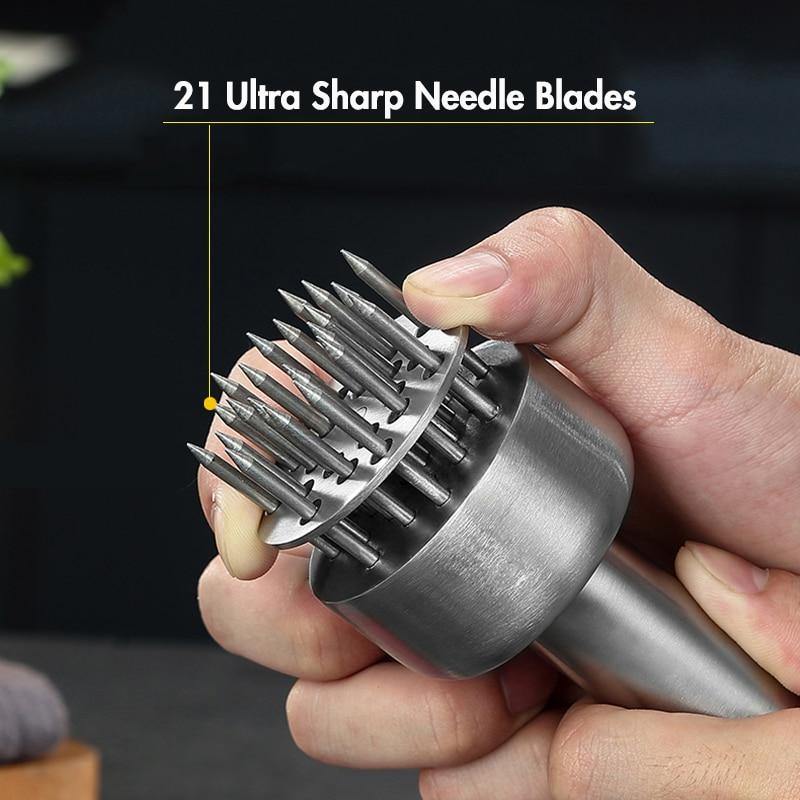 Stainless Steel Ultra Sharp Meat Tenderizer