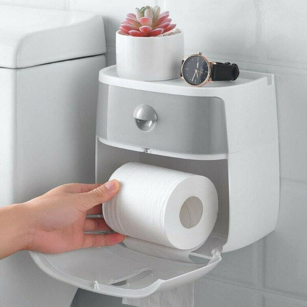 Waterproof Toilet Paper Holder Storage Box