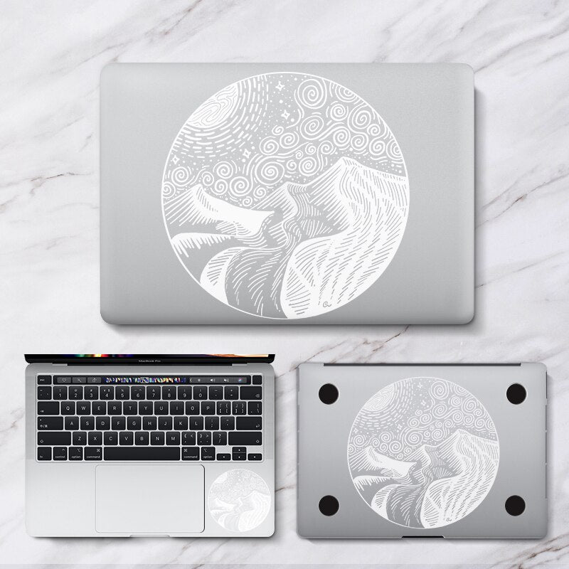 Cartoon Kingdom MacBook Decal Stickers