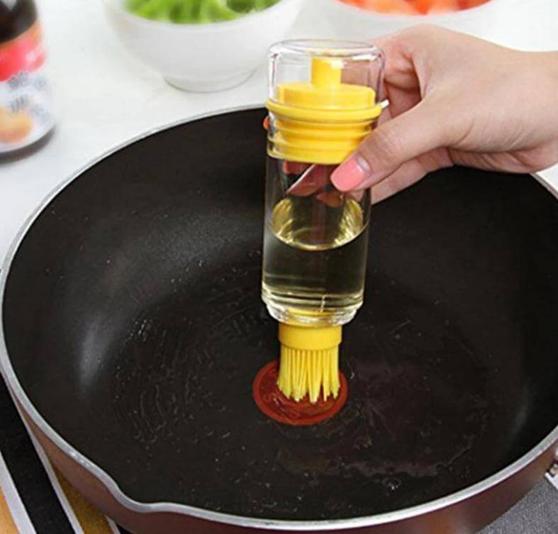 Honey Oil Brush Bottle