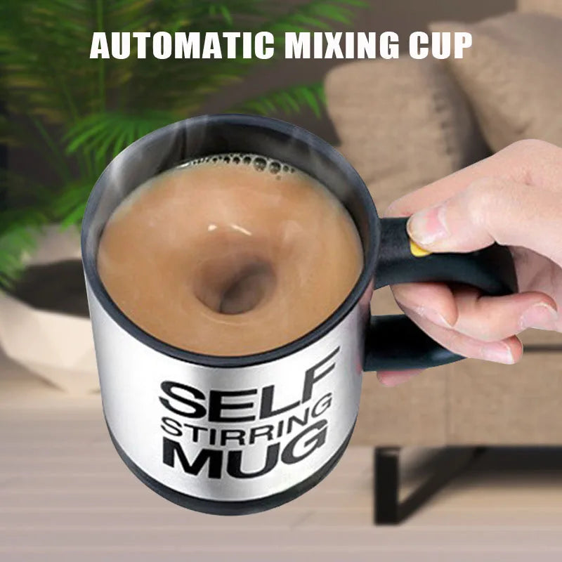 Automatic Self-Stirring Insulated Smart Mug