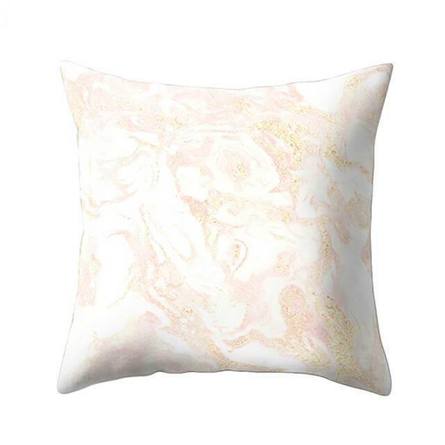 Marble Look Printed Home Pillow Cases