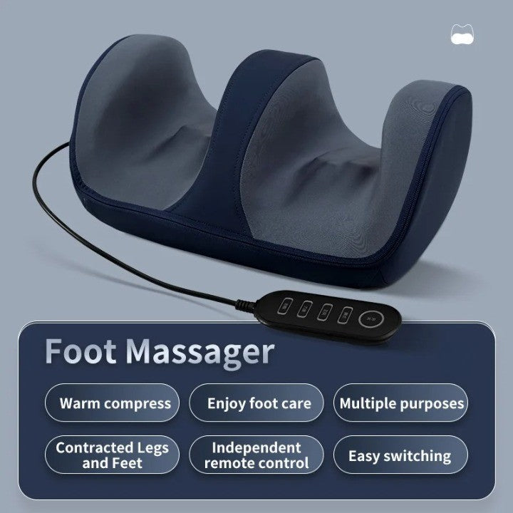 Targeted Multi-Mode Foot Remote Control Massager Gadget