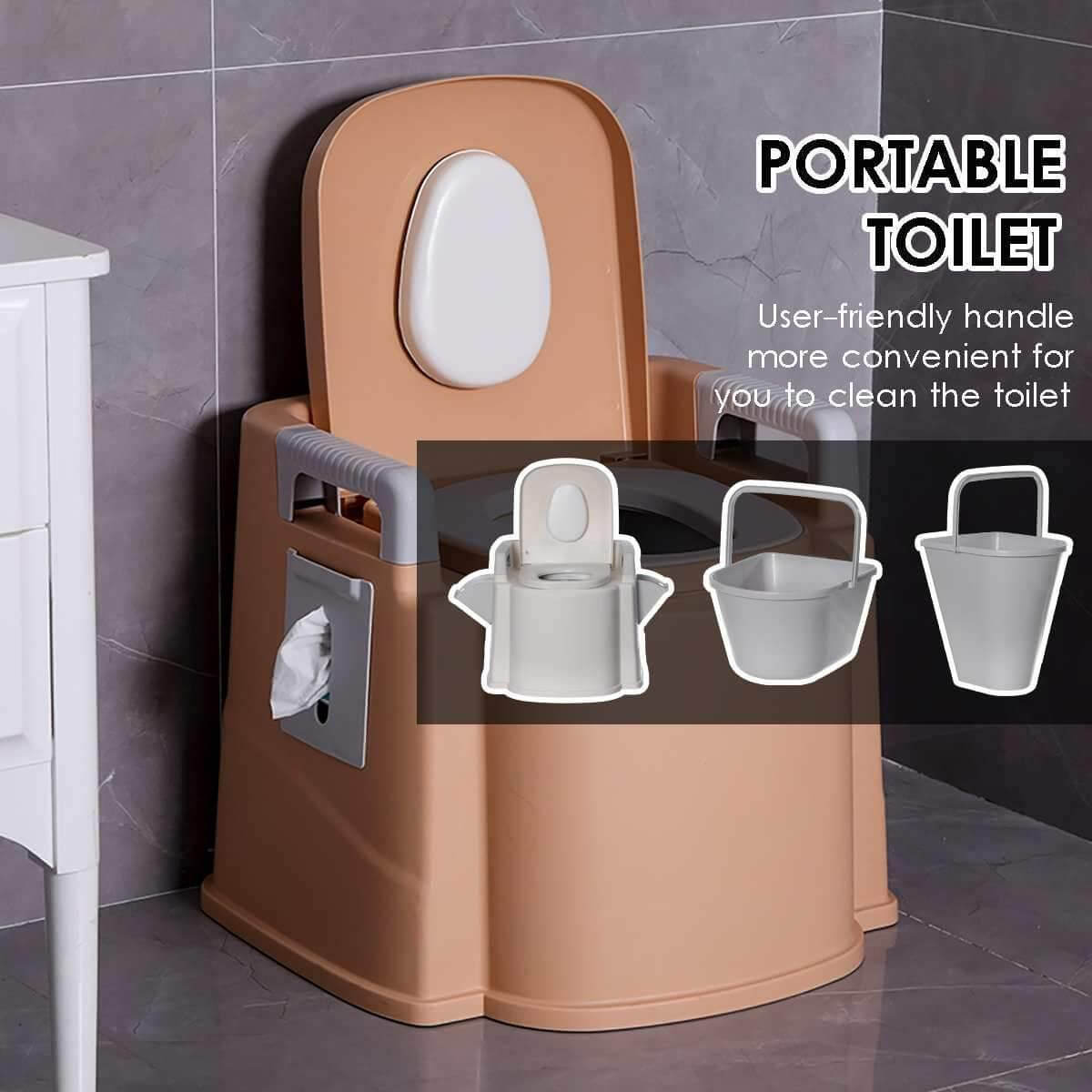 Portable Travel Lightweight Elderly Toilet