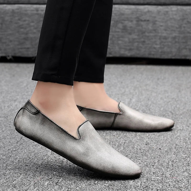 Leather Comfort Slip-on Men Shoes