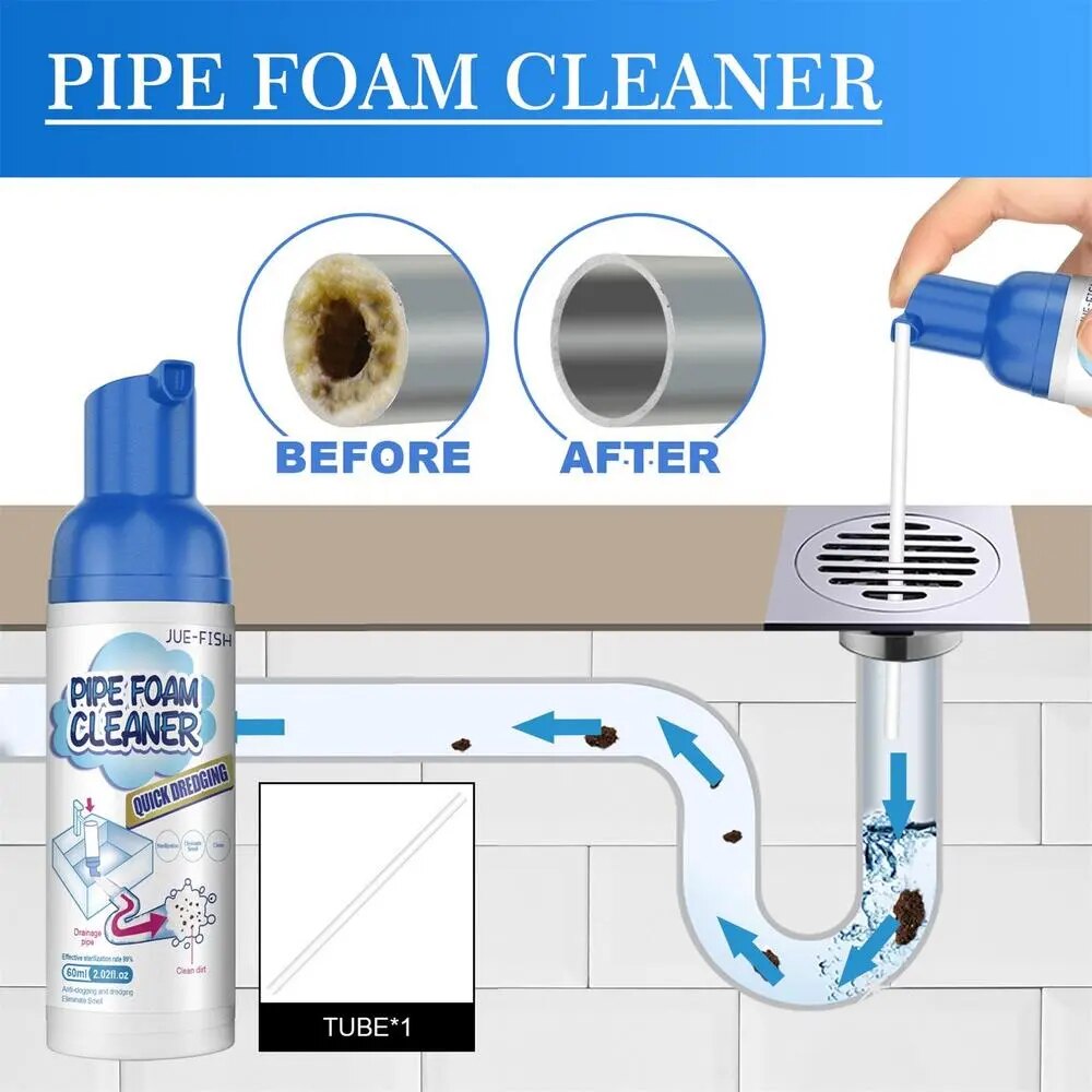 Kitchen Guard Multi-Purpose Pipe Foam Cleaner Spray