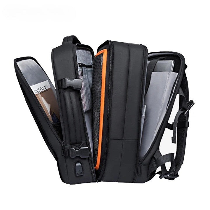 Modern Style Expandable Smart Large Waterproof Travel Backpack