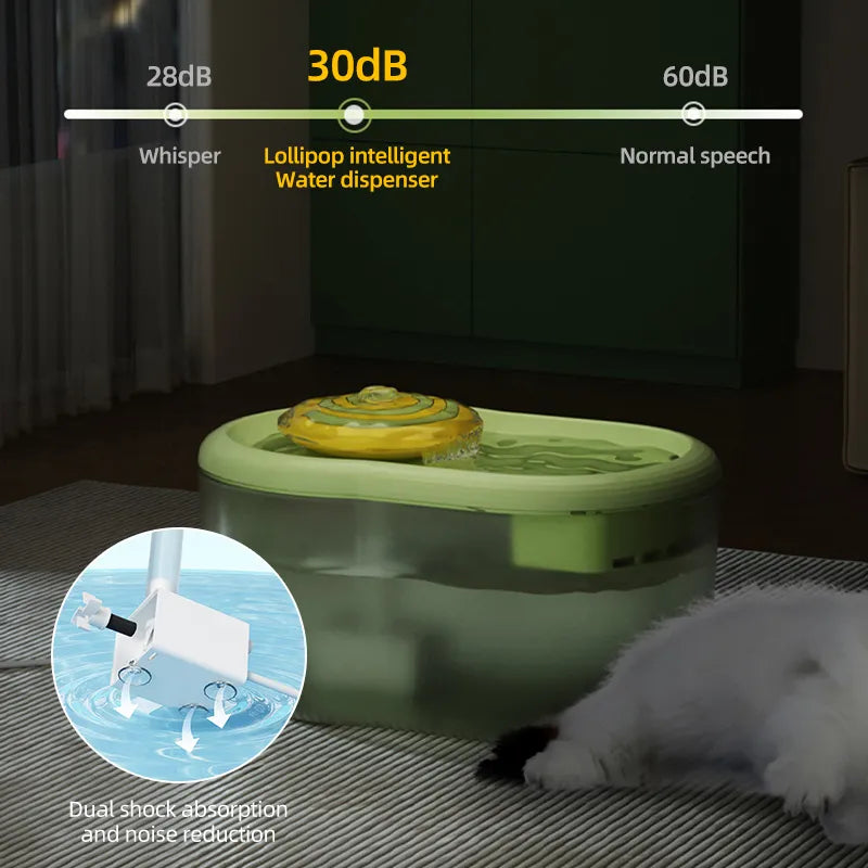 Silent High-Capacity Pet Water Dispenser