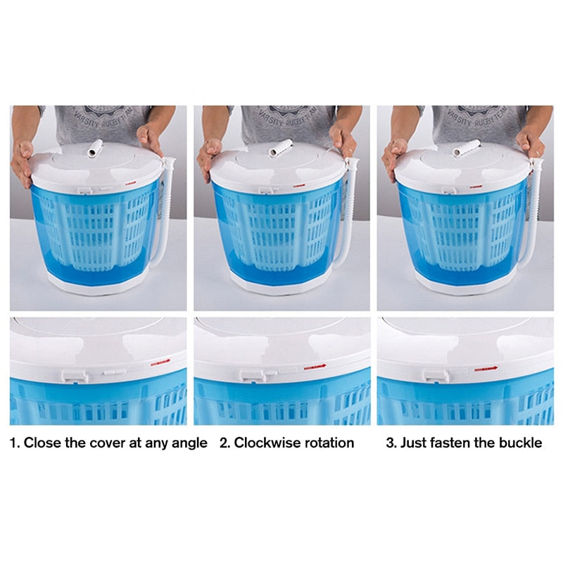 Easy Clean Manual Portable Washing Machine