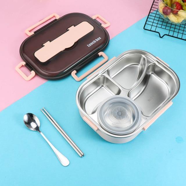 Stainless Steel Leak-Proof Lunch Box Container