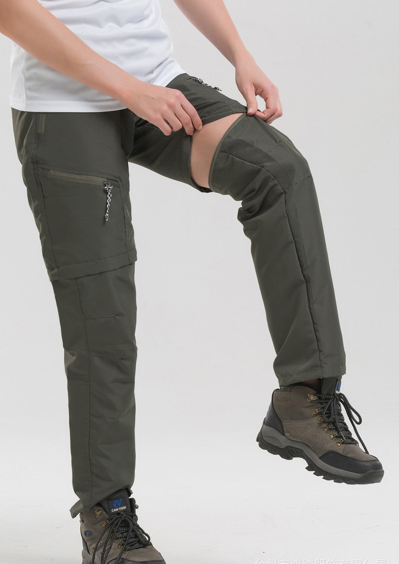 Outdoor Military Style Convertible Hiking Pants