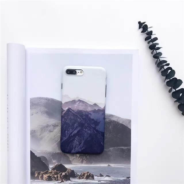 Landscape Scenery Painted case for Iphone Models