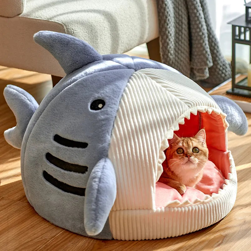 Sleepy Shark Portable Warm Pet House