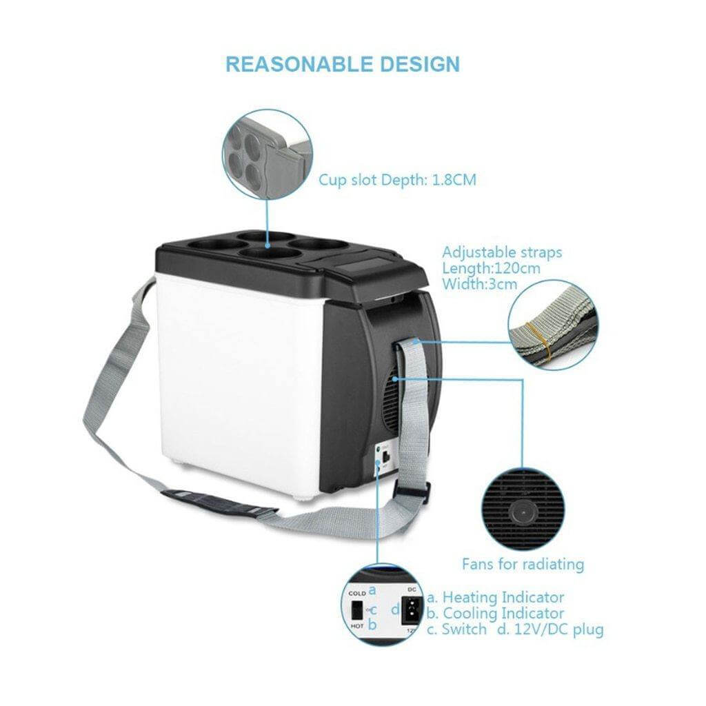 Mini Electric Camping Car Cooler Box