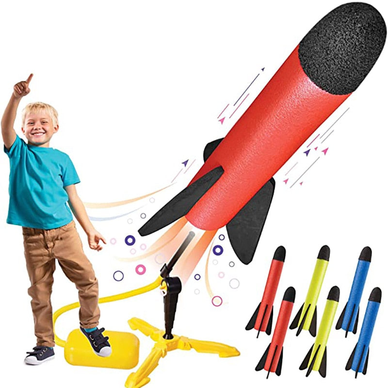 Air Pump Foam Rocket Launcher