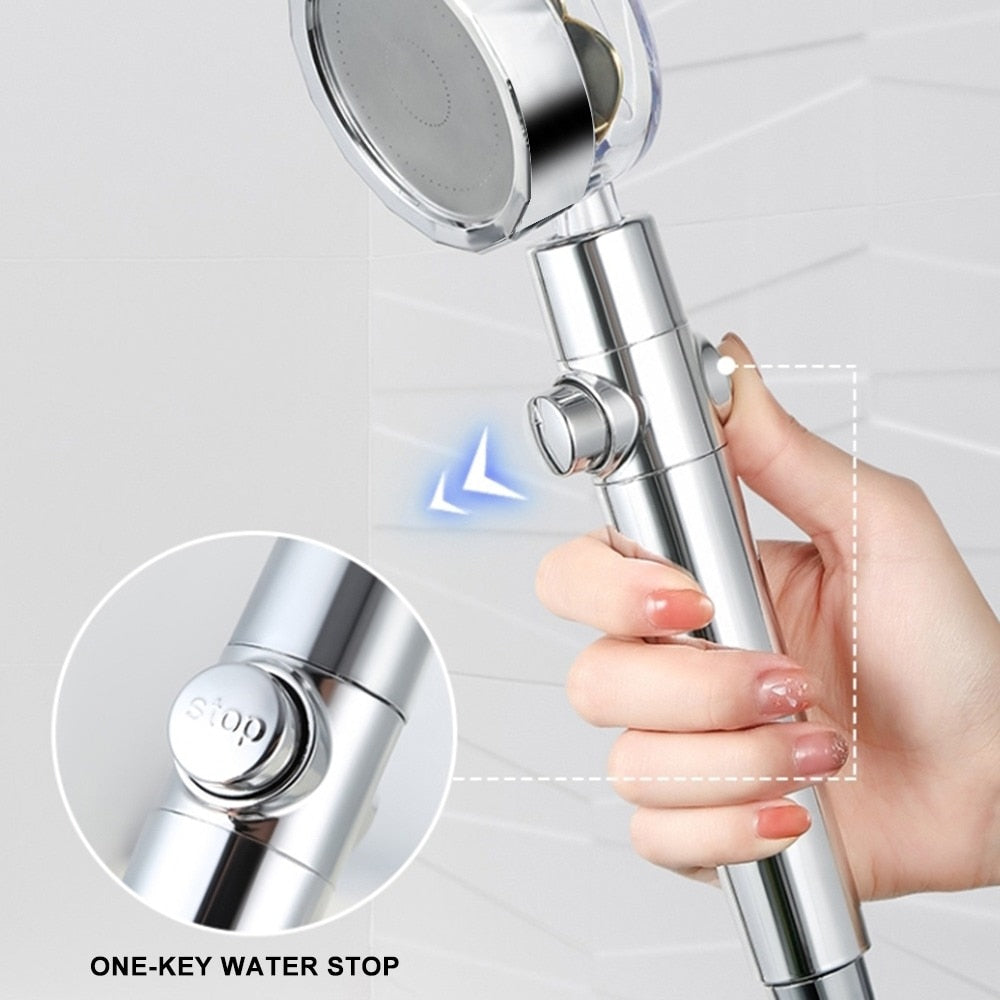 360 High Pressure Rainfall Shower Head