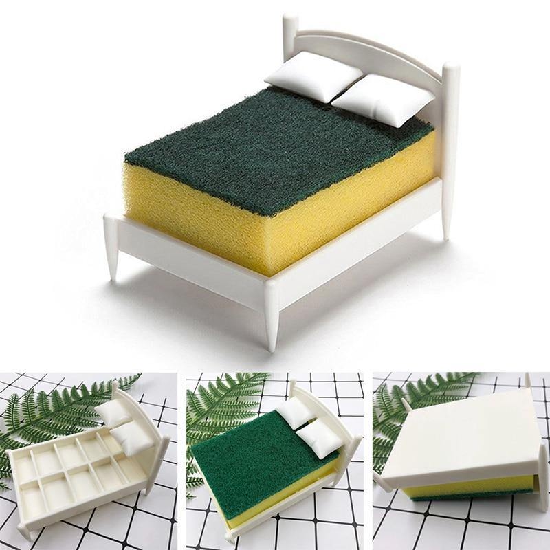 Creative Kitchen Washing Sponge Bed Holder