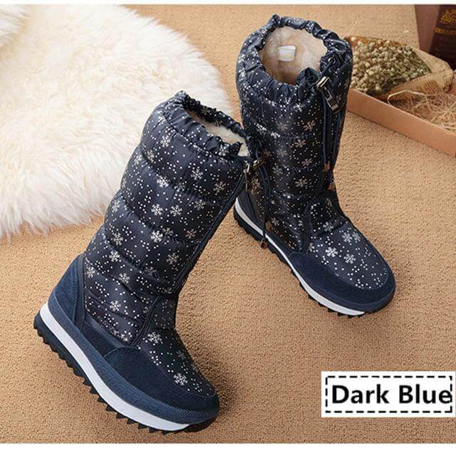 Women Plus Waterproof winter boots