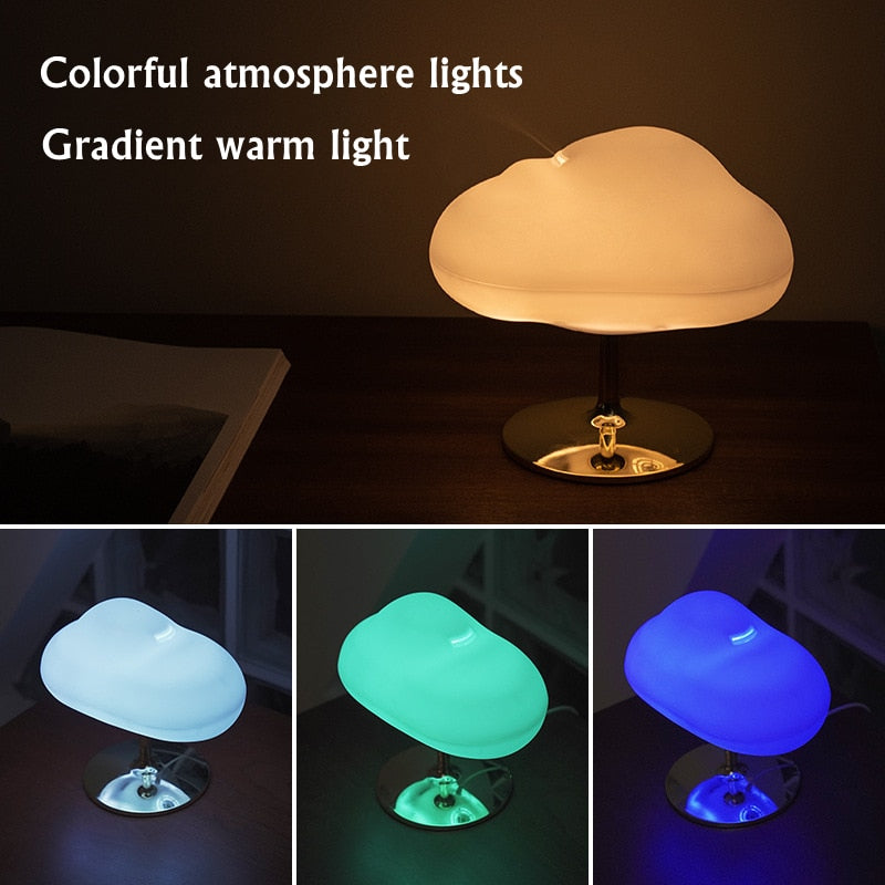 Creative Cloud Air Humidifier Table Lamp