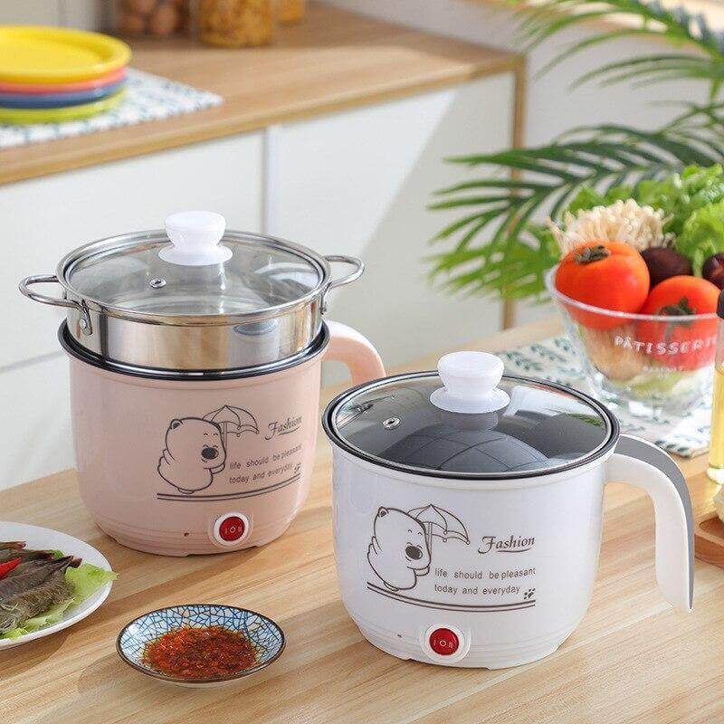 Mini Electric Double Layer Hot Pot Rice Cooker