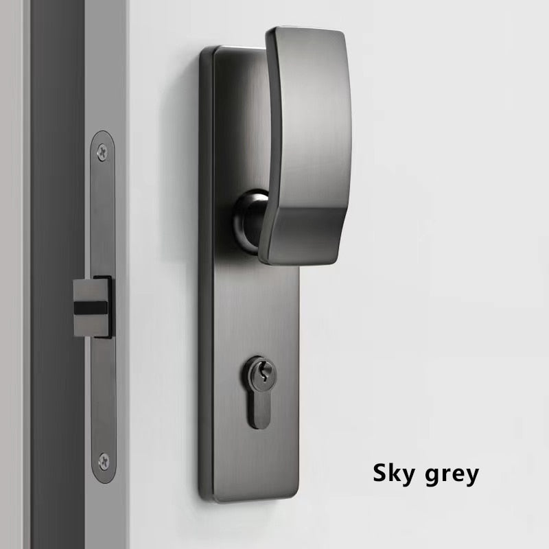 Modern Style Open Luxury Door Handle Lock