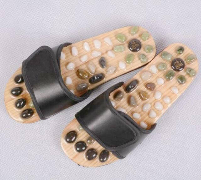 Goose Egg Stone Acupuncture Foot massage Slippers