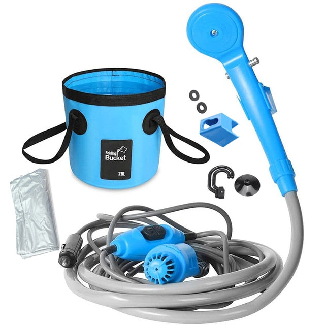 Portable Electric Pump Car Wash Set