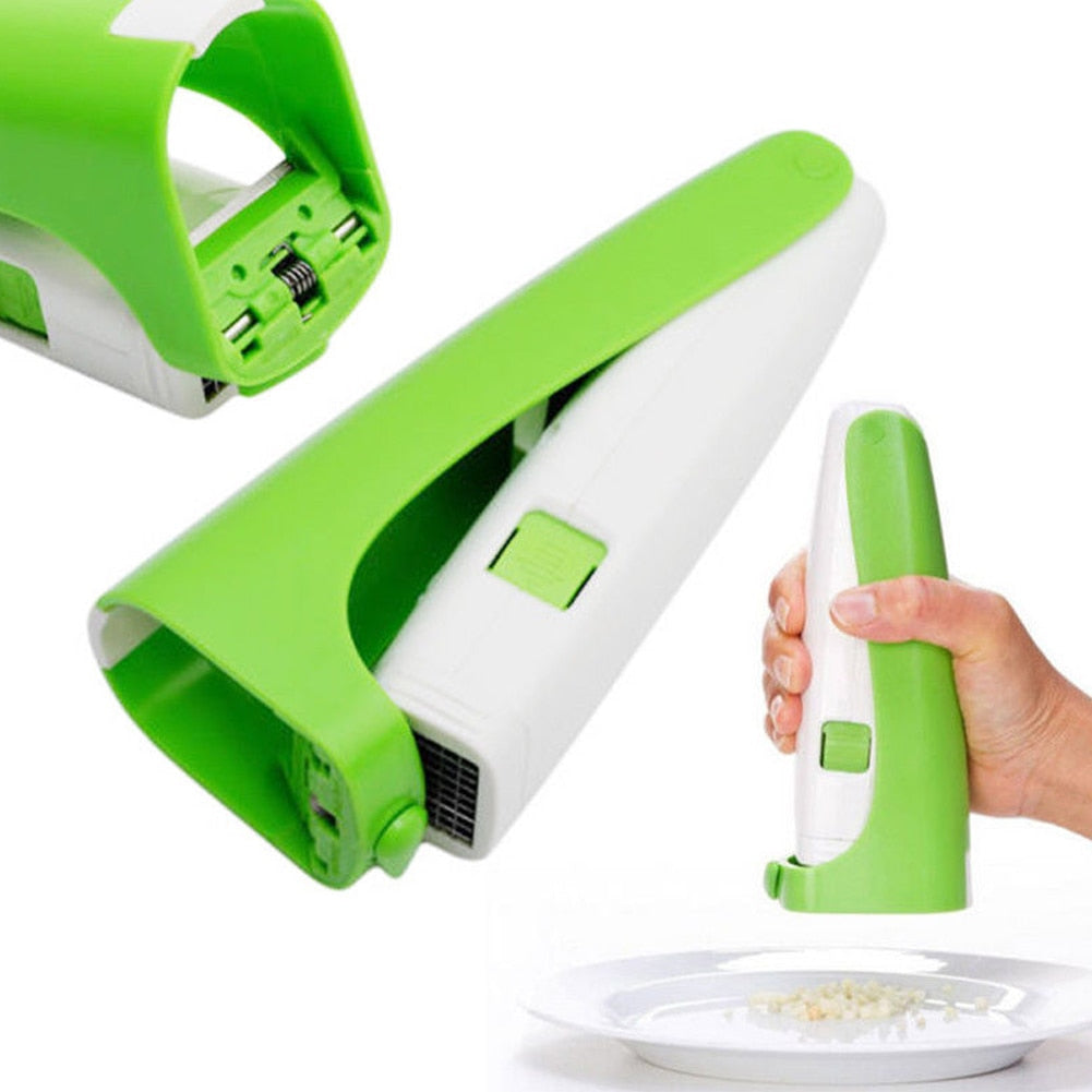 Multifunctional Garlic Press Cube Slicer