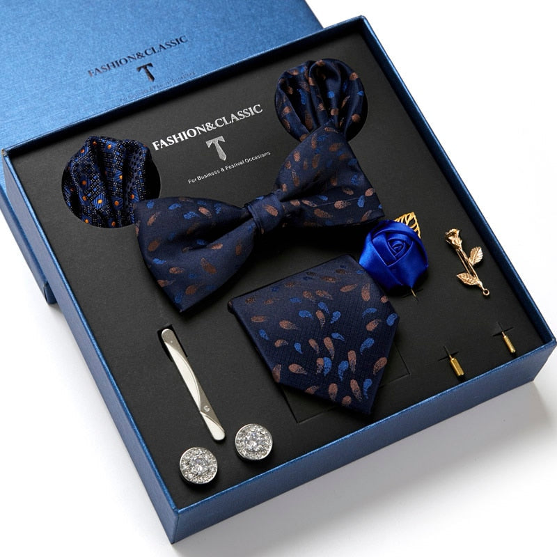 Men Tie Set Luxury Gift Box