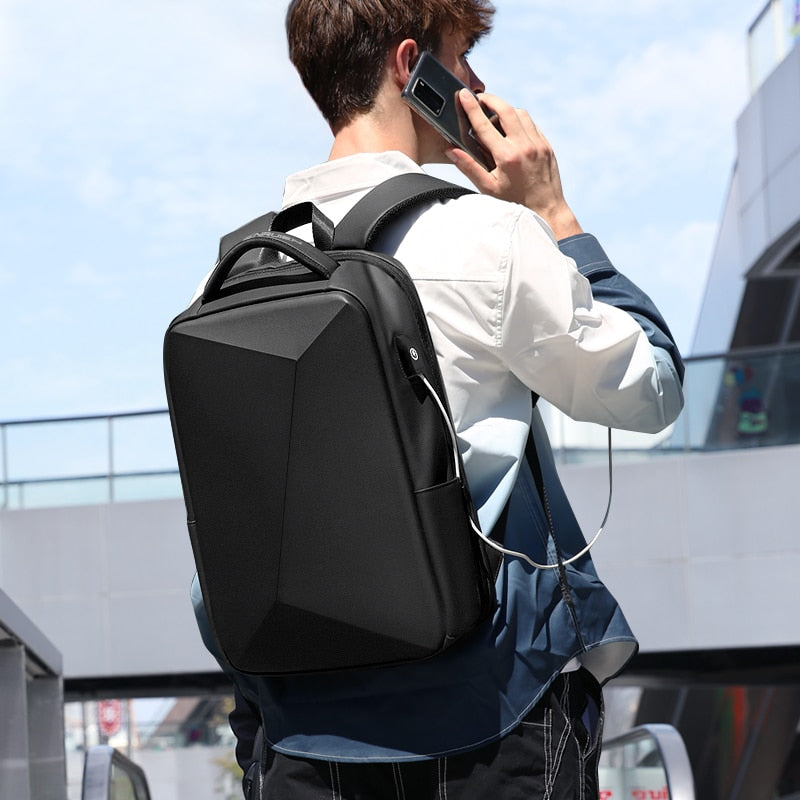 Elegant Anti-Theft USB Travel Backpack