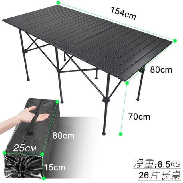 Waterproof Outdoor Folding Camping Picnic Table