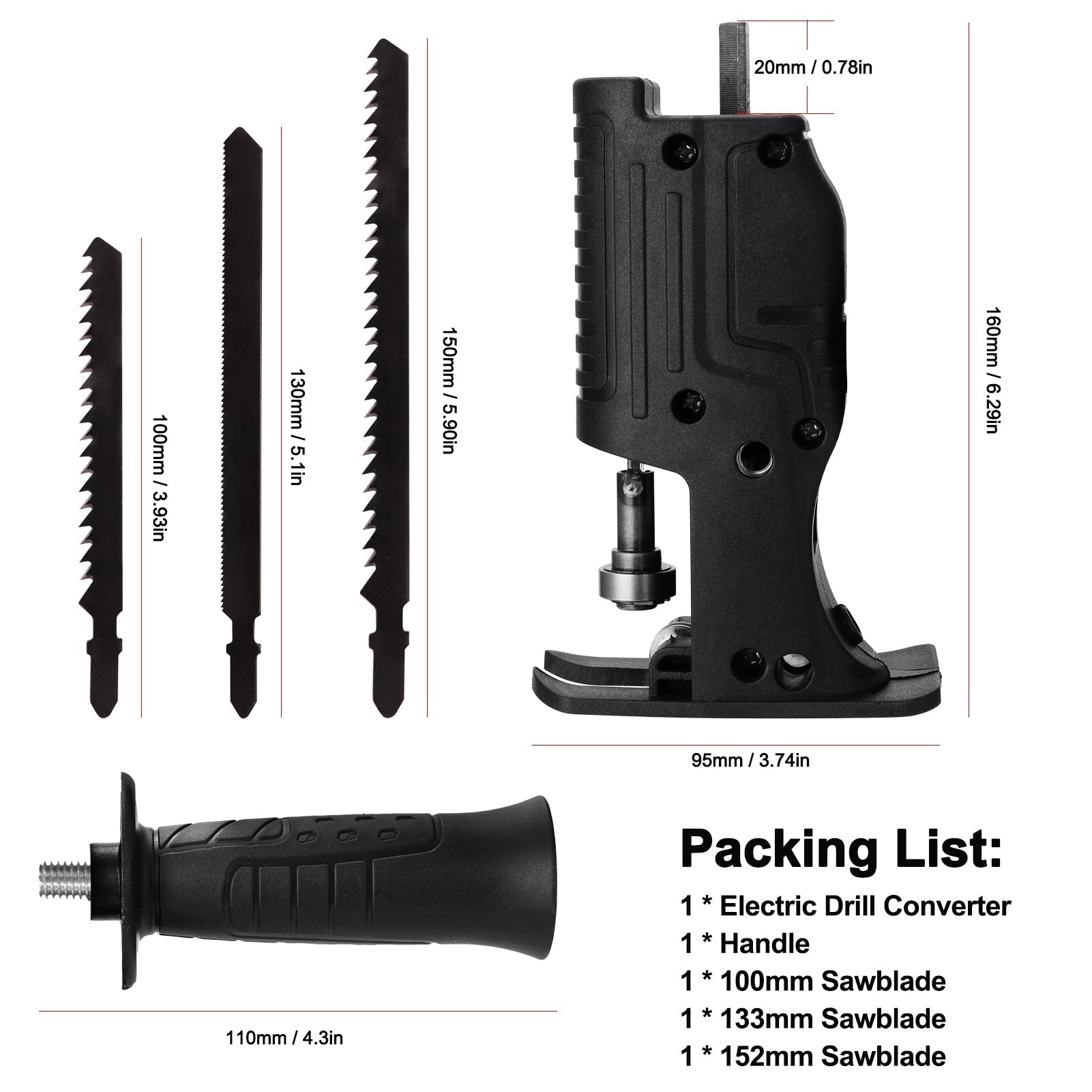 Multifunctional Electric Drill Converter Tool