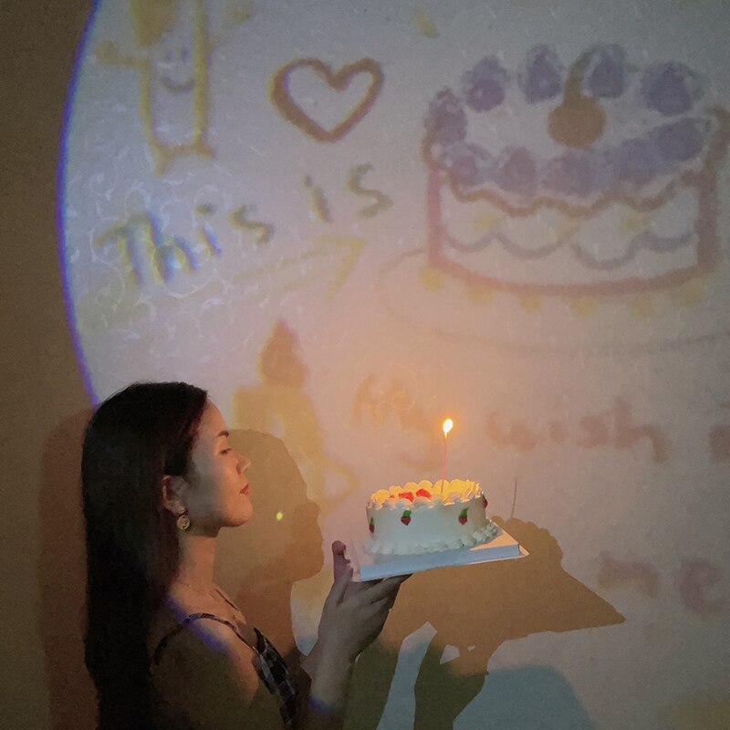 Happy Birthday Party Projector