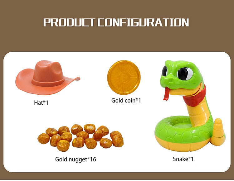 Educational Anti Stress Snake Party Toy