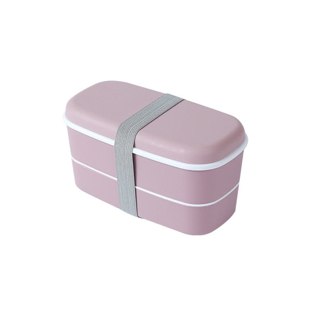 Double-Layer Metal Fresh Keeper Lunch Box