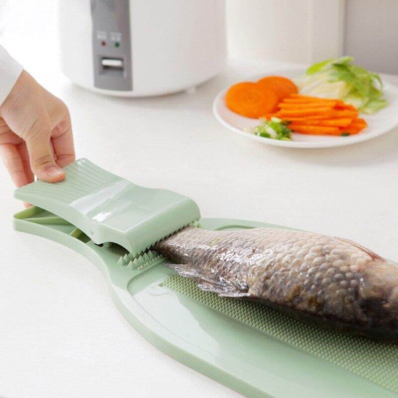 Creative Fish Cutting Board with Clip