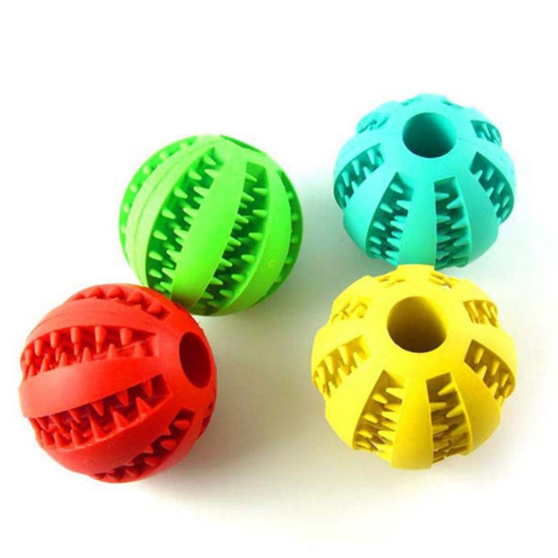 Dog Interactive Tooth Cleaning Toy Balls