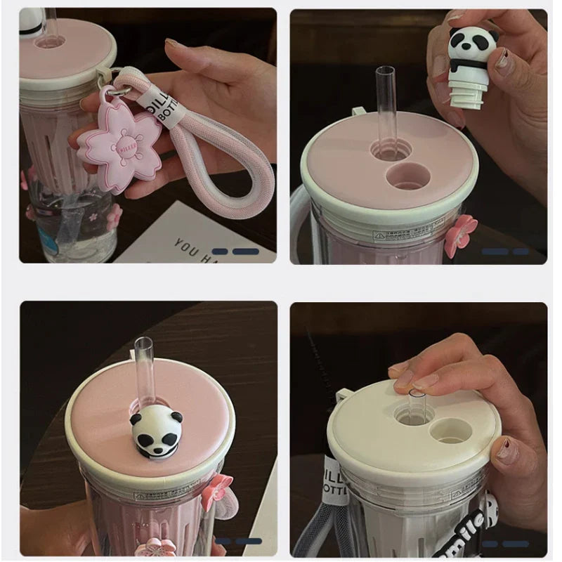 Cute Panda Water Bottle