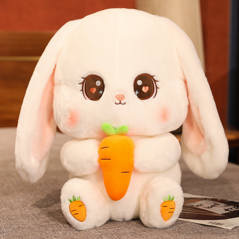 Cozy Long Ears Rabbit Plush Pillow