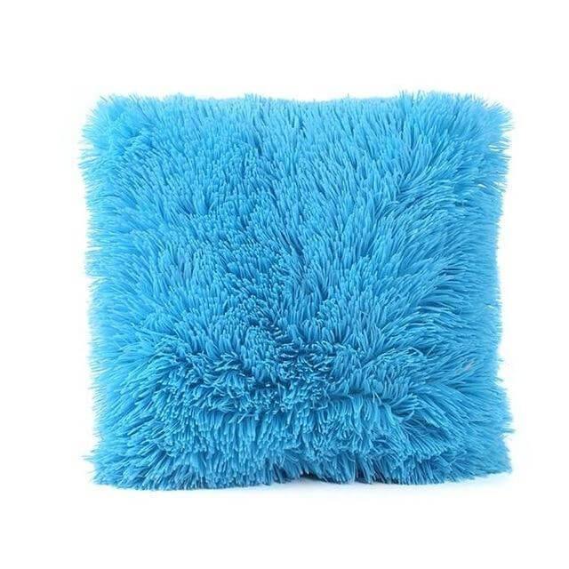 Puffy Fuzzy Hairy Pillow Cases