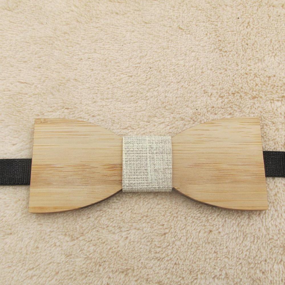 Wooden Bow Tie Made Of Anchor Glasses