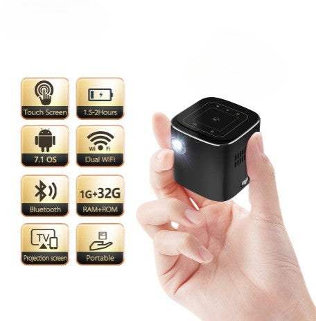 4K Cinema View Portable Smart Mini Projector