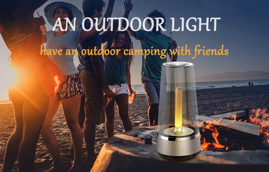 Portable Atmosphere Night Light Speaker