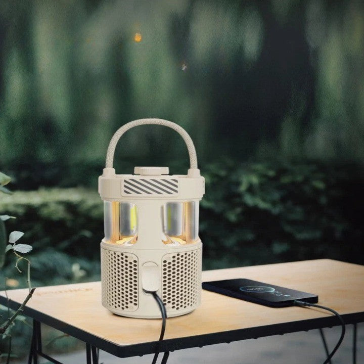 Vintage Style LED Outdoor Speaker Lamp