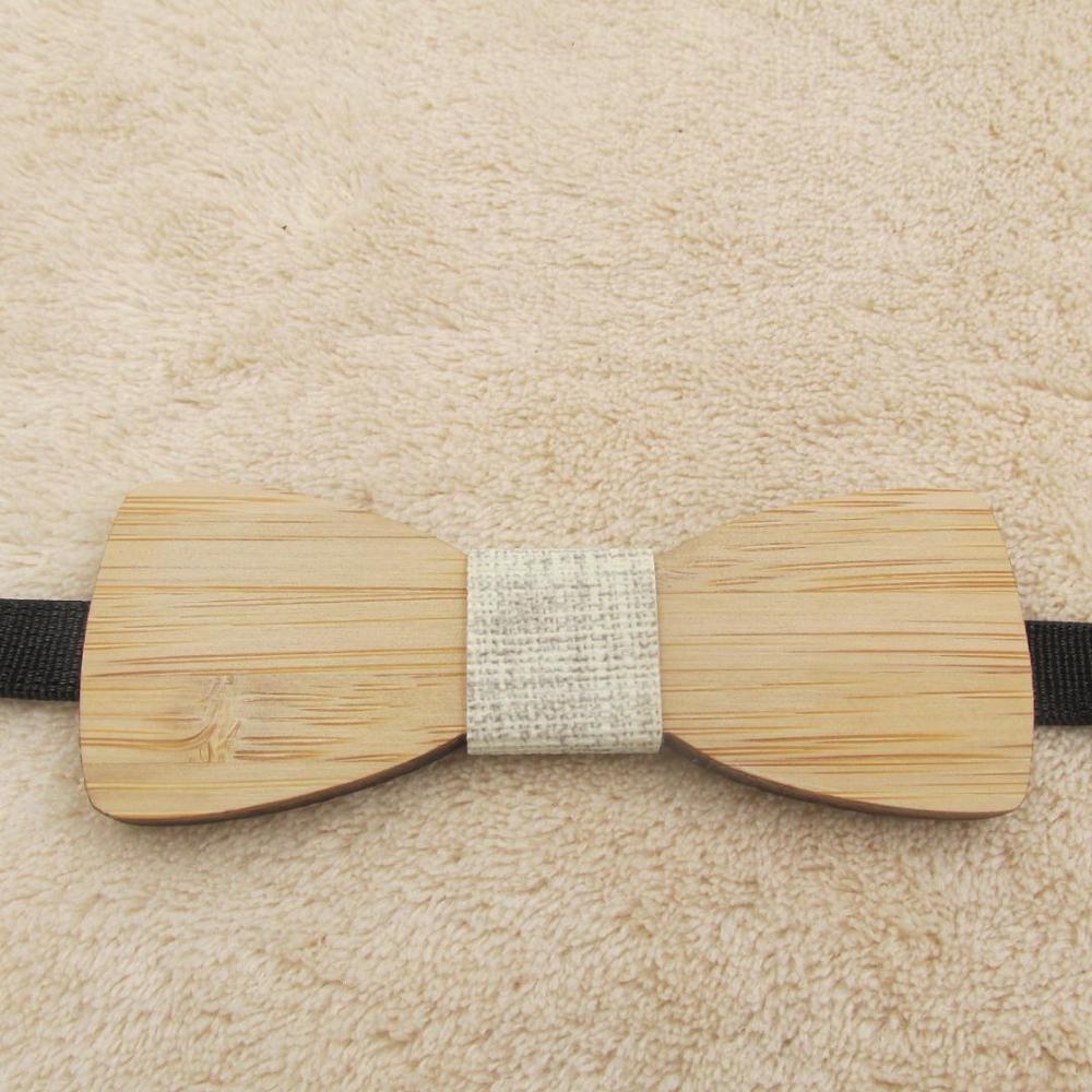 Wooden Bow Tie Made Of Anchor Glasses