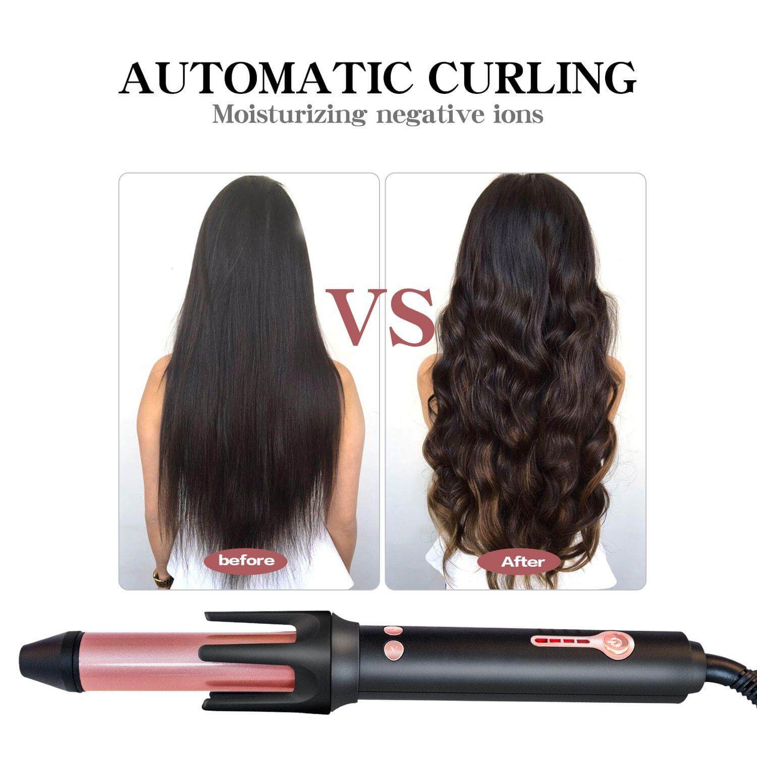 Automatic Rotating Hair Curler Rollers