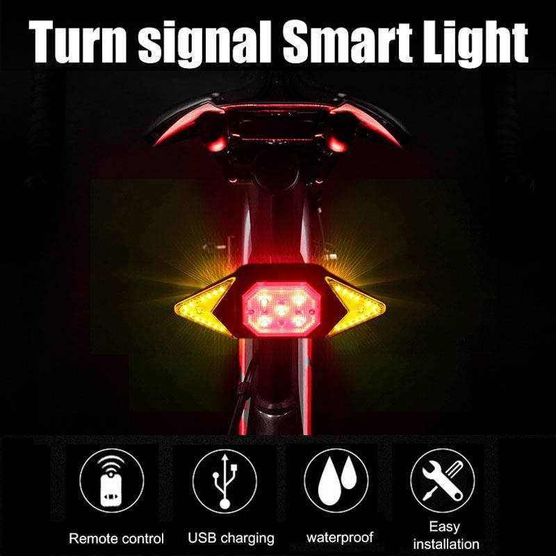 Smart Remote Control Bike Turning Light